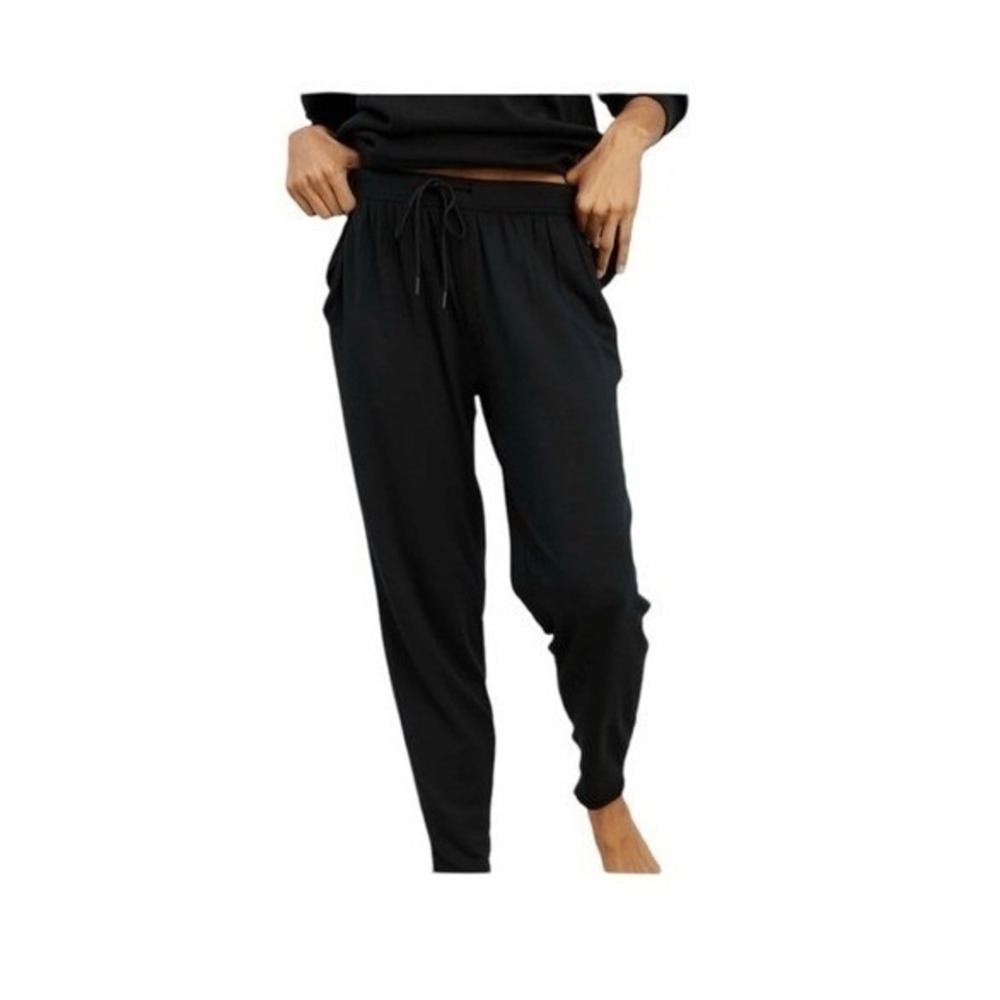Jambys Long Jambys Breathable No-Sweat Sweatpants Black Modal Sleep Pants Pajama